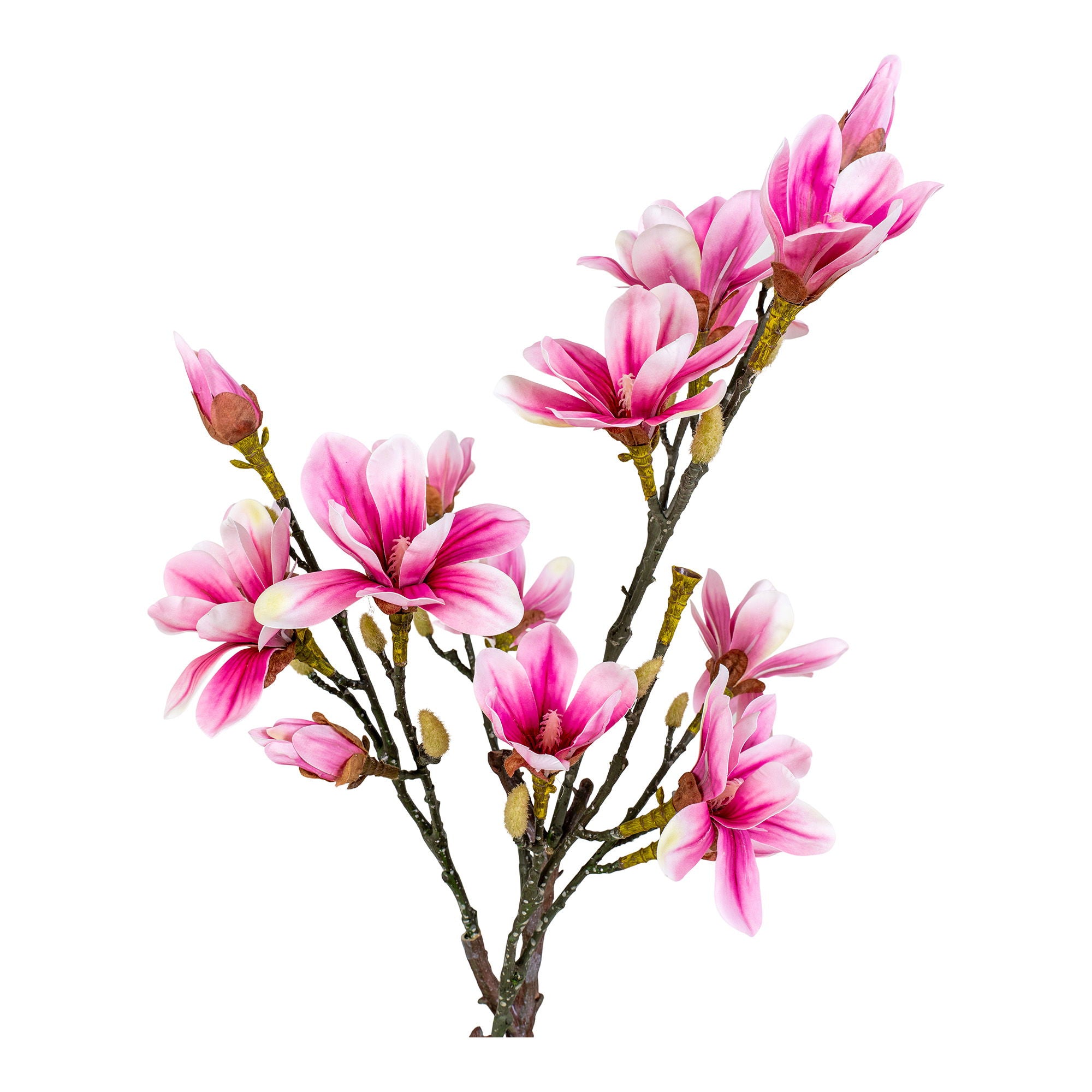 Magnolia – Kunstpflanze, rosa, 74 cm